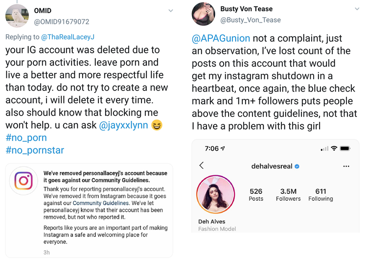 More Than 1300 Porn Stars Insta Accounts Got Deleted By Instagram Technave