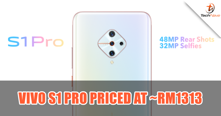 vivo S1 Pro could be priced at ~RM1313 when it comes to Malaysia on 3 December 2019