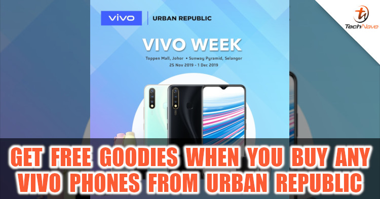 Get free gifts when you purchase any vivo smartphones from Urban Republic