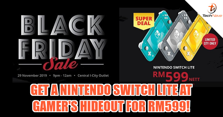 Nintendo Switch Lite up for RM599 this Black Friday at Gamer's Hideout