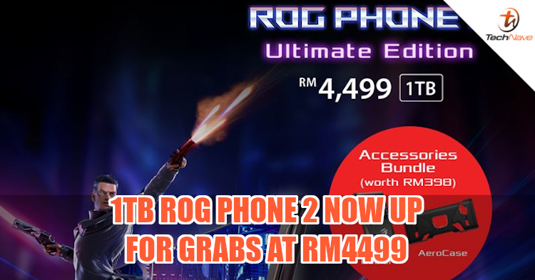 Get all the storage you need with 1TB ROG Phone 2 for RM4499