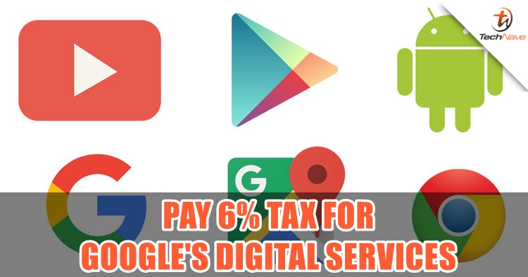 Google services will be collecting 6% Service Tax starting from 1 January 2020