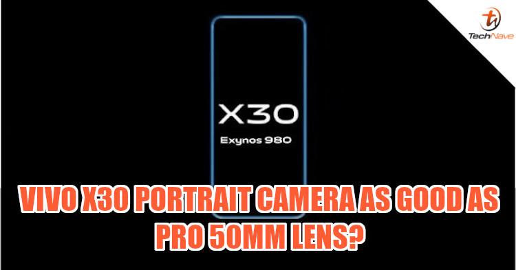 vivo claims X30's portrait camera takes photos as well as a professional 50mm lens