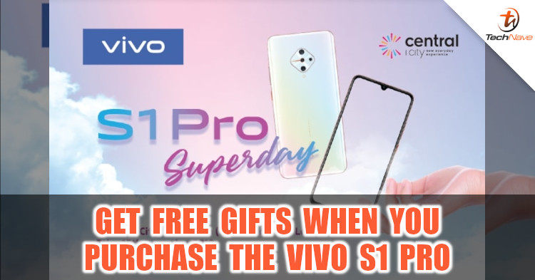 Get free gifts when you purchase the vivo S1 Pro before 15 December 2019