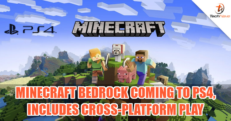 TechNave Gaming - Minecraft Bedrock coming to PS4 and will include cross-platform play