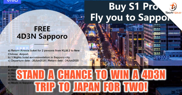 You could win a 4D3N trip to Japan if you purchase the vivo S1 Pro