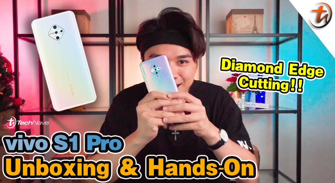 vivo S1 Pro comes with a unique diamond cutting edge camera design!  | The Boxing King Unboxing and Hands-On Review!