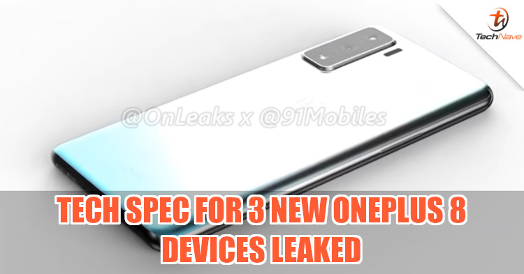Full specs of 3 OnePlus 8 series devices now known, Pro variant boasts 120Hz refresh rate display