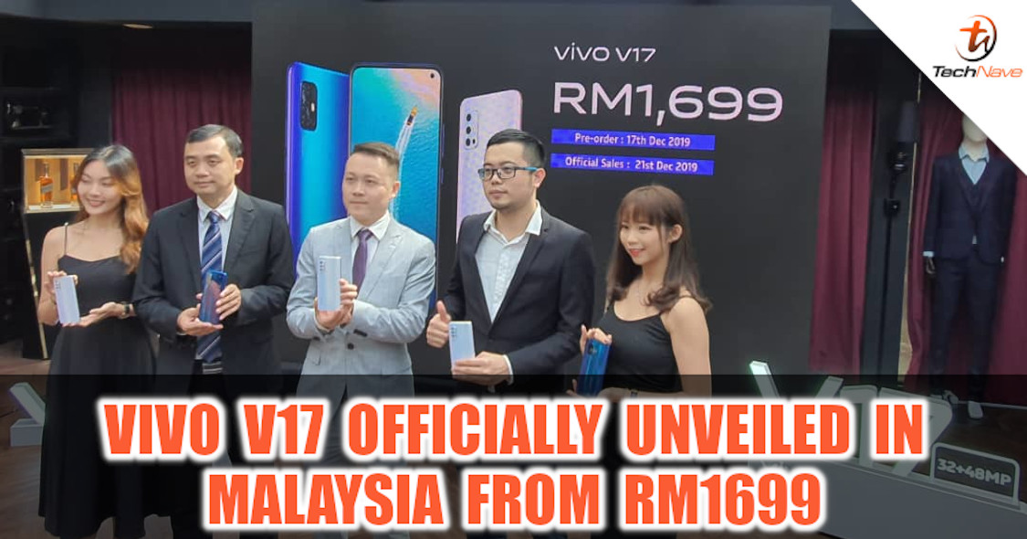vivo V17 Malaysia release: Ultra O screen display and 48MP AI Quad camera for the price of RM1699