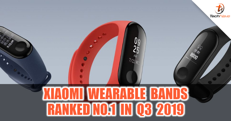 Xiaomi ranked no.1 worldwide in terms of wearable bands in Q3 2019