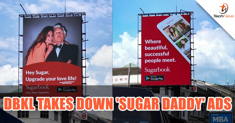 Sugarbook's ads have been taken down by DBKL for promoting sugar daddies