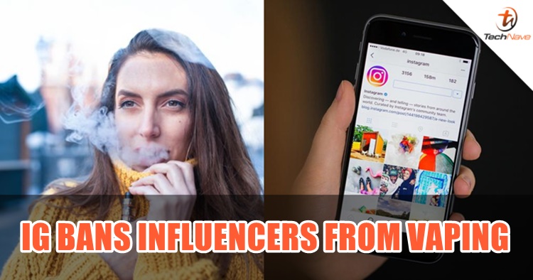 Instagram bans influencers from vaping and smoking