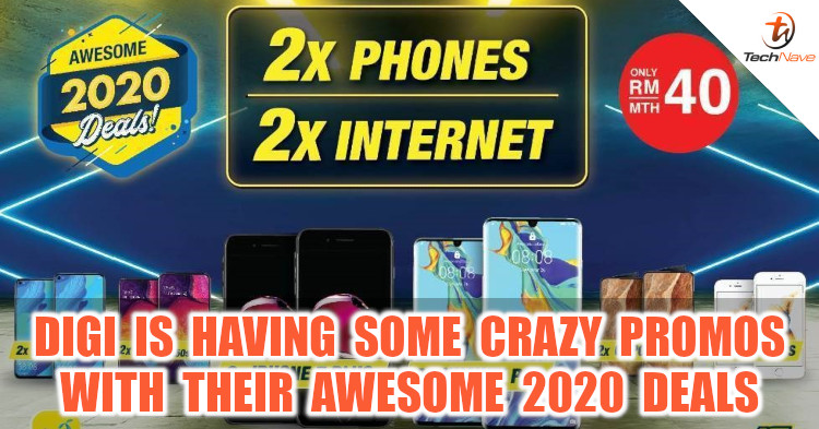 Get smartphones from only RM40 a month and more with Digi's Awesome 2020 Deals