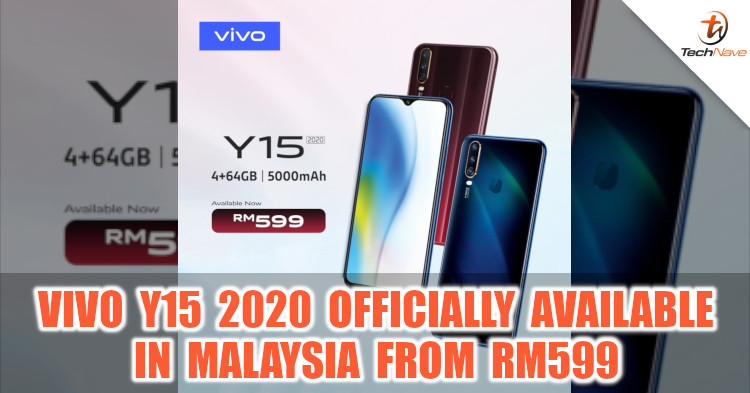 Vivo Y15 2020 Malaysia Release 5000mah Battery 16mp Front Camera At The Price Of Rm599 Technave