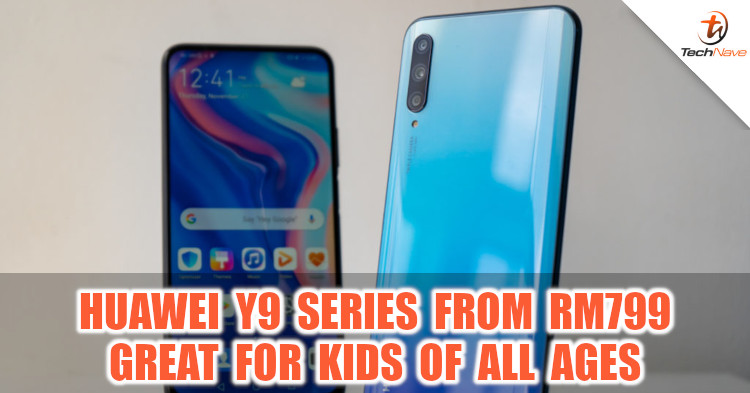 Big display + battery + storage for kids of all ages! The Huawei Y9 series, starting at RM 799!