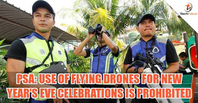 Don't fly any drones around for your 2020 countdown celebration!