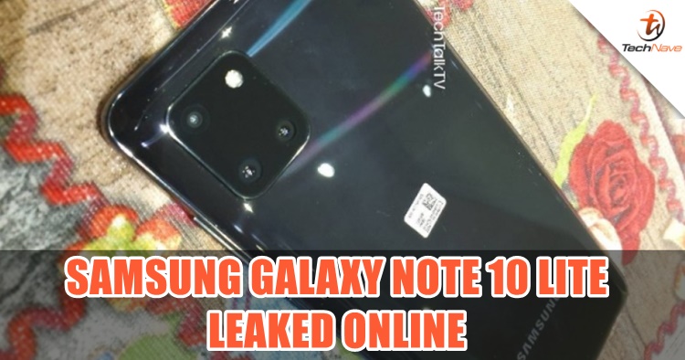 Samsung's upcoming Galaxy Note 10 Lite appears in new leaked