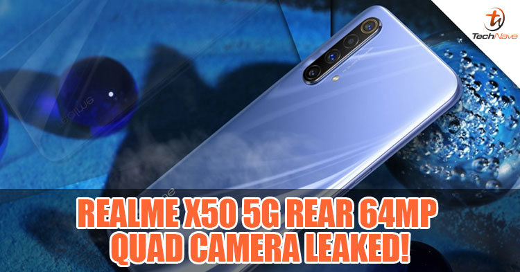 realme's CEO teased the realme X50 5G rear 64MP quad camara design!