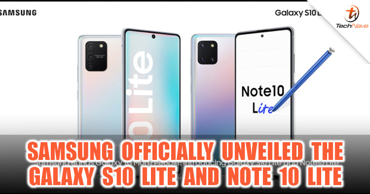 Samsung Galaxy Note 10 Lite and S10 Lite announced: comes with S-Pen support and 4500mAh battery
