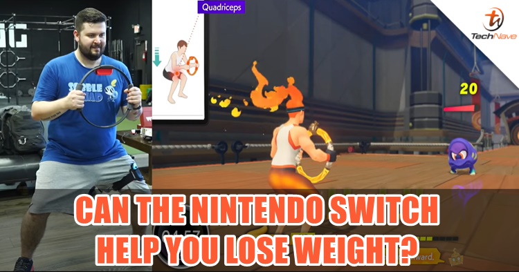 A Guy Lose Weight after Playing Ringfit Adventure, a game from Nintendo  Switch –