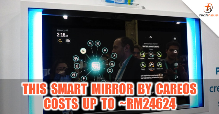 This CareOS smart mirror costs up to around ~RM24624