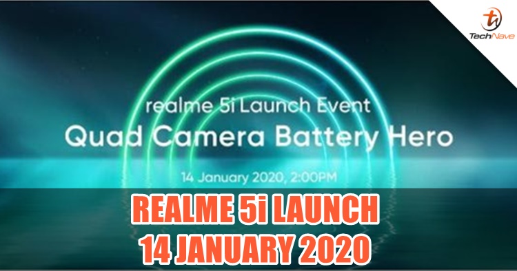 realme 5i and Buds Air will be arriving in Malaysia on 14 January 2020