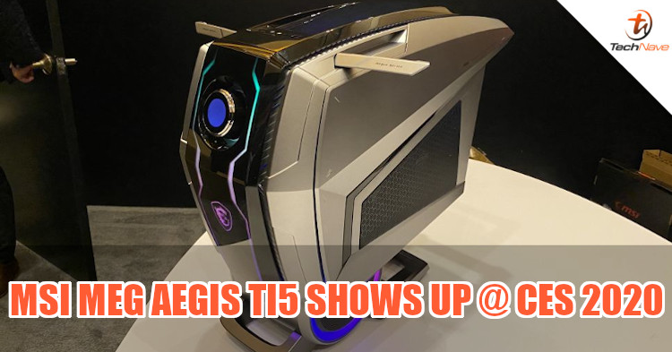The MSI MEG Aegis Ti5 is a fancy gaming desktop PC that may cost you ~RM16416