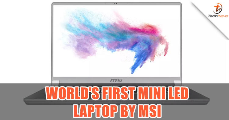 MSI takes the lead to launch the world's first laptop with Mini LED
