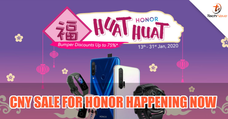 HONOR's CNY sales promises you HUAT HUAT deals