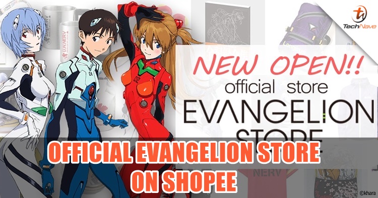 There's a new official Evangelion store on Shopee and it's real