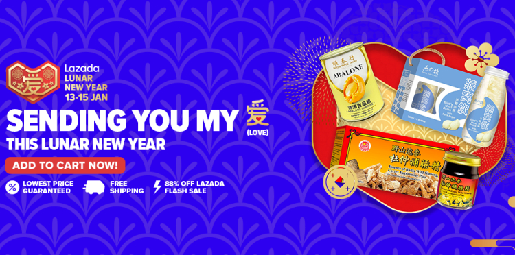 Lazada to offer RM38888 worth of Ang Paos and more for Lunar New Year Sale