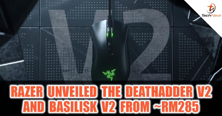 Razer officially unveiled the Deathadder V2 and Basilisk V2 from ~RM285