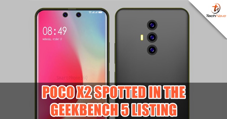 POCO X2 being spotted on Geekbench 5 with 8GB RAM and Qualcomm processor