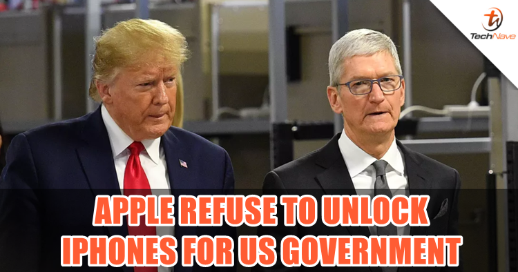 US President Donald Trump is not happy with Apple for refusing to unlock iPhones