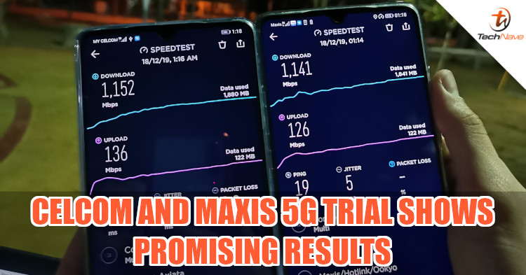 Celcom and Maxis complete joint 5G network trial, achieving speeds over 1.1Gbps