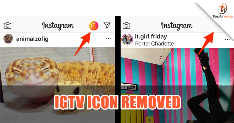 The IGTV icon is missing on Instagram and you probably didn't even realize it