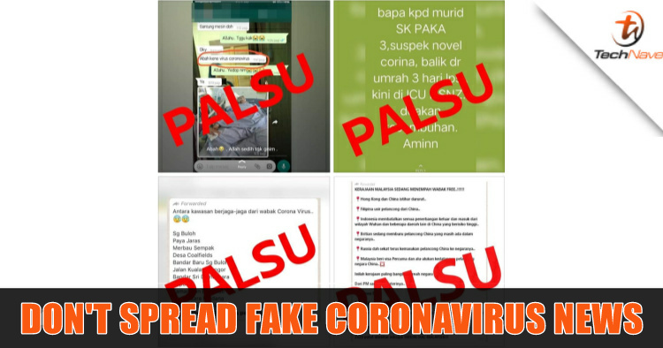 MCMC: Don’t spread fake coronavirus news, you could get fined up to RM100K, jailed or both