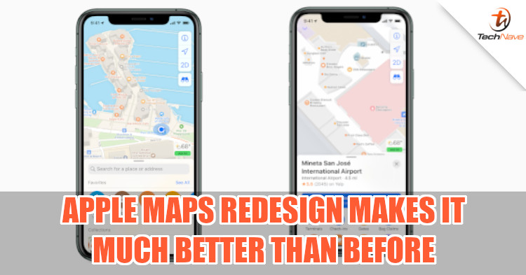 Apple Maps overhauled but will be available to US users for now