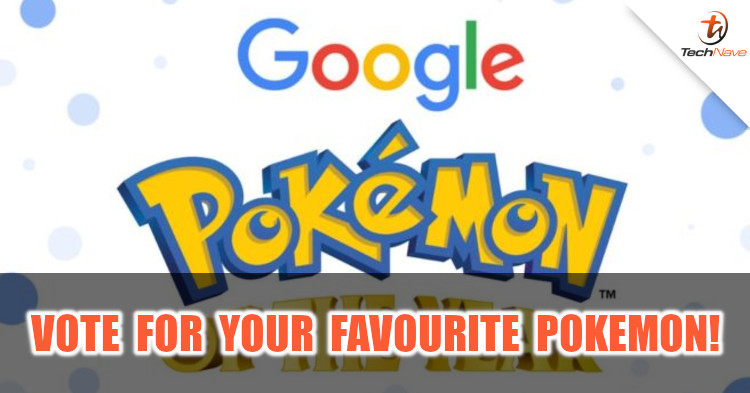 Google let's you vote for your favourite Pokémon!