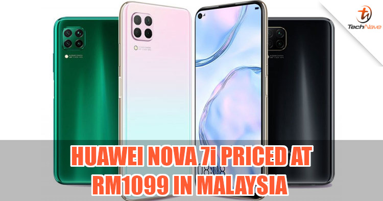 Pre-order for Huawei Nova 7i in Malaysia begins 14 February, officially priced at RM1099