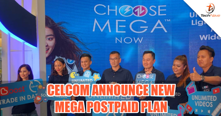 Celcom unveils new MEGA postpaid plan, offers unlimited data or lighting fast internet