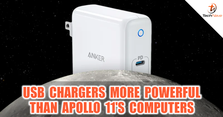 USB Chargers these days are more powerful than Apollo 11's guidance computers