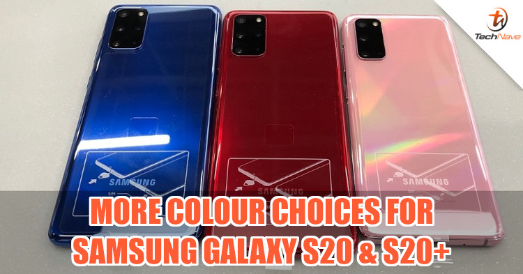New colour options available for Galaxy S20 and S20 Plus smartphones