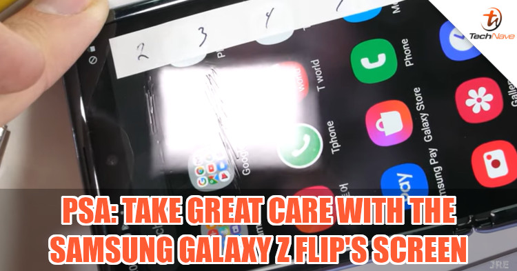 Durability test suggests that Samsung Galaxy Z Flip's screen may not actually be glass