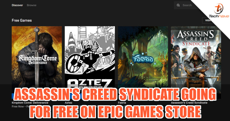 Epic Games Store offering Assassin's Creed Syndicate for free till 21 February 2020