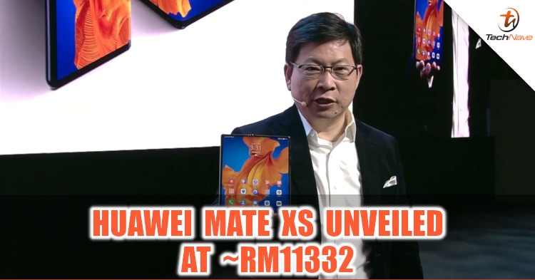 Huawei Mate Xs 5G release: Foldable 8-inch display and 55W fast charging at ~RM11332