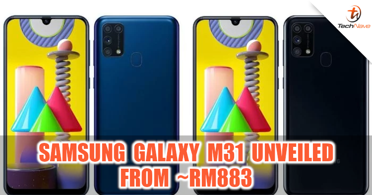 Samsung Galaxy M31 release: 64MP main camera and 6000mAh battery from ~RM883