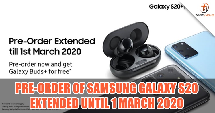 Pre-order period of the new Samsung Galaxy S20 has been extended until 1 March 2020!