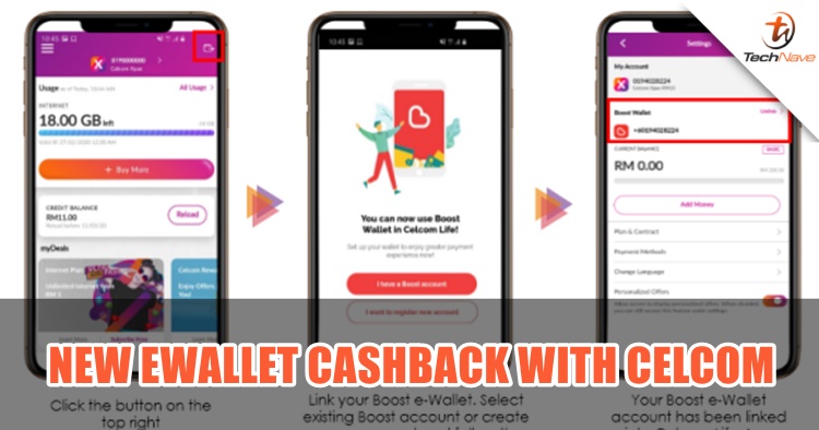 Celcom now offers 10% cashback via e-wallet and more for postpaid and prepaid customers