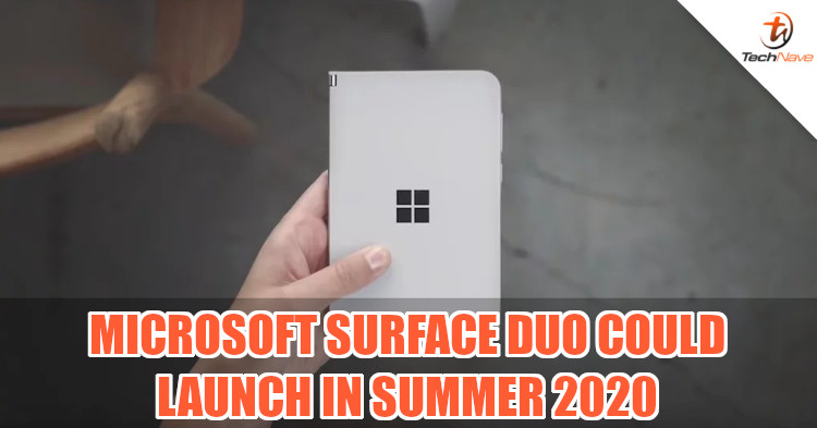 Microsoft could launch the dual-screen Surface Duo as early as June 2020